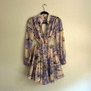 Long sleeves midi dress